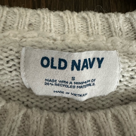Old Navy White Sweater - Picture 2 of 3